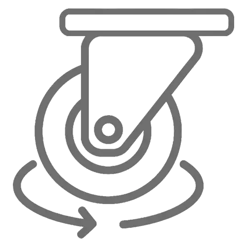 360° swivel