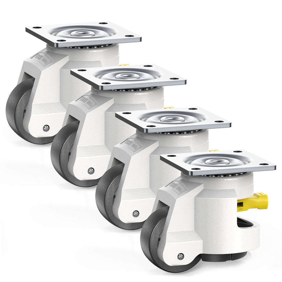 HOLKIE set of industrial leveling caster wheels TD80